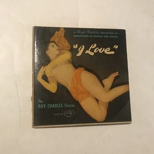 I Love Records Album By Capital Records Ray Charles Chorus 7 Inch 3803